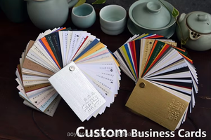 Cartes <span class=keywords><strong>de</strong></span> visite personnalisées, faible quantité minimum <span class=keywords><strong>de</strong></span> commande, logo en relief couleur, cartes <span class=keywords><strong>de</strong></span> remerciement imprimées pour la promotion <span class=keywords><strong>de</strong></span> petites entreprises - Product Image 5