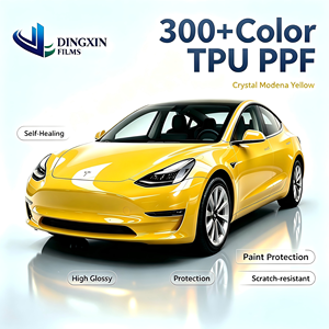 Pellicola Protettiva Auto PPF Giallo <span class=keywords><strong>Modena</strong></span> in TPU Autoriparante, Idrofobica, Facile da Installare, Cambio Colore, Direttamente dalla Fabbrica - Product Image 1