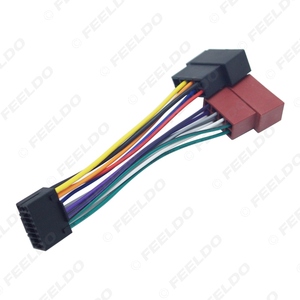 <span class=keywords><strong>Adaptateur</strong></span> de faisceau de câblage de Radio stéréo de voiture 16 broches PI100 ISO pour <span class=keywords><strong>Kenwood</strong></span> 2003-on Audio 2 têtes de haut-parleur câble de connecteur - Product Image 3