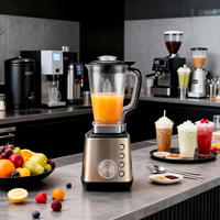 Blender portable en acier inoxydable pour aliments et fruits, presse-agrumes manuel, extracteur de jus lent, smoothie, petits appareils pour la cuisine et la maison