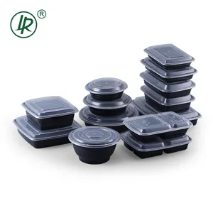 Container BPA Free To Go Boxes Restaurant Plastic Disposable Food Container Reusable PP Microwave Safe Takeout Meal Prep Food Containers