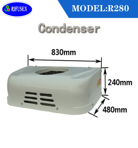 Thực phẩm thịt Giao thông vận tải hộp lạnh refriger đơn vị Xe tải nhỏ lạnh đơn vị R280 cho 2-3 mét xe tải đông lạnh Trailer - Product Image 2