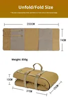 Nouveau tapis de tir tactique portable pour les passionnés, tir à longue portée, entraînement en plein air, camping, tissu Oxford épais imperméable