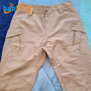 Ehanking erkek çok cep kargo pantolon erkek rahat gevşek açık dayanıklı yırtılmaz kargo pantolon X-4 XL - Product Image 5