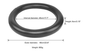 Actearlier Gym Fitness Ball 15 Kit Set con bandas de ejercicio de 65cm y cuerda de saltar - Product Image 6