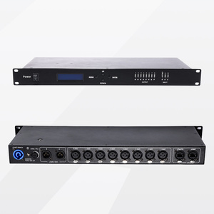 New 3/5 Pin <span class=keywords><strong>artnet</strong></span> <span class=keywords><strong>DMX</strong></span> <span class=keywords><strong>8</strong></span> cách mạng Extender Đầu ra 8x512 4096 kênh cho sân khấu DJ Chiếu sáng điều khiển <span class=keywords><strong>artnet</strong></span> để <span class=keywords><strong>DMX</strong></span> nút - Product Image 1