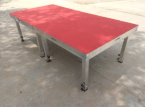 Đám cưới ngoài trời DJ trình diễn thời trang ánh sáng di động có thể tháo rời Bục chống bỏ qua nền tảng không thấm nước sân khấu di động cho buổi hòa nhạc tổ chức sự kiện - Product Image 4