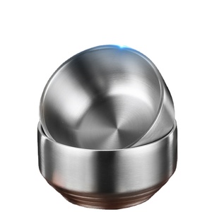 Cuenco para comer de acero inoxidable 304 estilo coreano de doble capa aislado cocina comercial Kimchi cuenco de Metal cuenco de arroz <span class=keywords><strong>restaurante</strong></span> - Product Image 2