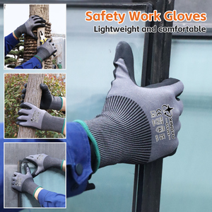 ADAMAS Handschuhe Schnitt beständige Level 5 Anti Cut Blumen handschuhe für die Arbeit Nitril Nitril schaum Anti Cut Resistance Arbeits sicherheits handschuhe - Product Image 3