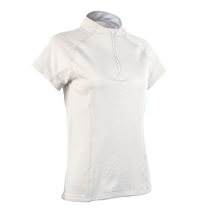 Profesyonel at ekipmanları binicilik bayanlar rekabet gösterisi Tops özel Logo sürme eğitim kısa kollu t-shirt - Product Image 4