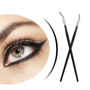 Eyeliner dritto con Logo privato personalizzato DailyQueen pennelli per Eyeliner con strumento per trucco piegato - Product Image 4