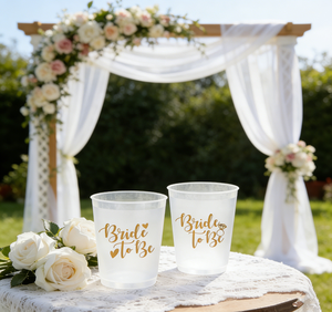 Copa de Vino de Plástico Reutilizable Uionen, Color Oro Rosa, para Fiestas, Bodas, Compromisos, 12 Onzas, Portátil - Product Image 2