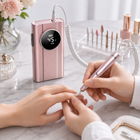 Vantrend Beauty - Outil électrique professionnel de manucure et pédicure avec écran LED, faible bruit, équipement de perceuse à ongles pour salon, fournitures pour ongles