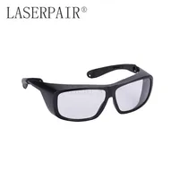 Protection des yeux de lunettes de sécurité laser CO2 de haut niveau de protection CE EN207 pour machine de gravure/découpe laser
