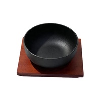Bol Bibimbap coréen en fonte Dolsot Sizzling Hot Pot Food Salade Bols à soupe Miso japonais Bols à nouilles Ramen pour servir du riz