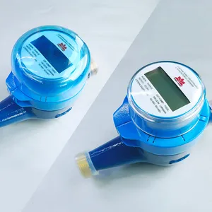 Medidor inteligente de água com válvula, medidor inteligente de fluxo múltiplo com módulo de leitura do loraran/medidor remoto