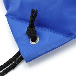 Unisex 210D <b>Drawstring</b> <b>Backpack</b> Tote Personalized Kids Sport Storage Polyester Fashionable Logo Silk Nylon Waterproof Arcuate - Product Image 4