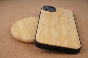 Cover Quay Lại Trường Hợp Bằng Gỗ Điện Thoại Di Động Trường Hợp Bán Buôn Tùy Chỉnh Chống Sốc TPU Chính Hãng Gỗ Tự Nhiên Cho <span class=keywords><strong>Iphone</strong></span> 15 Thủ Công Bằng Gỗ 50 Pcs - Product Image 6