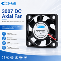 Ventilateurs D-FAN haute vitesse et faible bruit 30 mm 3,3 V 8000 tr/min 5 V 12 V Mini ventilateur axial DC 30x30x7 mm Personnalisation disponible