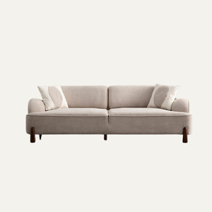 Canapé-lit extensible Oslo contemporain et confortable en microfibre, mobilier de salon moderne de luxe lavable pour villa, éco-responsable - Product Image 4