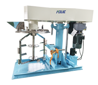 Polyc Forte Puissance Poudre Liquide Mélange Haute Vitesse Hydraulique Peinture Mélangeur Machine pour Revêtement Mastic Plâtre Adhésifs Colle