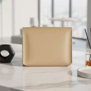 PU Leather Accordion Cosmetic Bag Multi-Functional Portable Mini Makeup Storage <b>Elephant</b> Buckle Water Resistant Welcome <b>Gifts</b> - Product Image 3