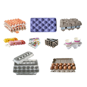 Ligne de moulage de pâte à papier multi-produits pour barquettes à œufs, supports pour fruits (pommes), porte-bouteilles, protège-chaussures et <span class=keywords><strong>semis</strong></span> - Product Image 2