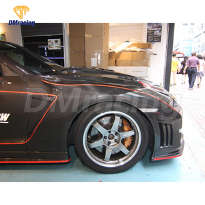 2015 <span class=keywords><strong>Ver</strong></span>. Parachoques delantero de fibra de carbono completo estilo Nismo para Nissan R35 GTR CBA DBA 2008-2016 Bodykit - Product Image 5