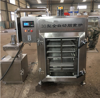 Grill à poisson-chat fumé industriel, 30kg par lot, prix d'usine