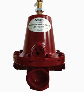 JATE 1588VN Válvula de alivio de presión de quemador de gas solenoide industrial con mango Válvula manual - Product Image 5