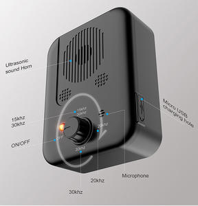 Schlussverkauf IPX4 wasserdichtes ultraschall-Läuferegler-Gerät Belastungen abschrecken Hundebellen stoppen Anti-Läufer-Ausschnitt im Freien - Product Image 2