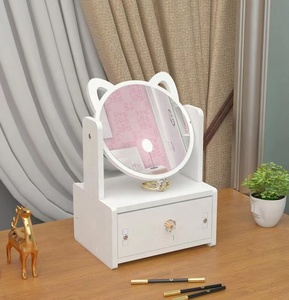 Drawer Style Jewelry <strong>Storage</strong> Box with Makeup Mirror Skincare <strong>Storage</strong> Rack <strong>for</strong> Household Products Item Makeup <strong>Dressing</strong> <strong>Table</strong> - Product Image 6