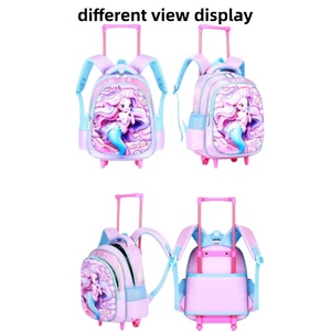 Nueva <span class=keywords><strong>Mochila</strong></span> Escolar con <span class=keywords><strong>Ruedas</strong></span> para Niños, Linda <span class=keywords><strong>Mochila</strong></span> de Dibujos Animados de Dinosaurio, Unicornio y <span class=keywords><strong>Sirena</strong></span>, <span class=keywords><strong>Mochila</strong></span> con <span class=keywords><strong>Ruedas</strong></span> de Gran Capacidad para Aliviar la Carga para Niños - Product Image 6