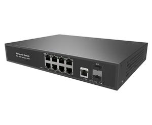 สวิตช์อีเธอร์เน็ต IEEE802.3af/at แบบกิกะบิตเต็มรูปแบบ 10 พอร์ต พร้อมอัปลิงค์ SFP แหล่งจ่ายไฟ DC48V สำหรับระบบกล้องวงจรปิด IP - Product Image 3