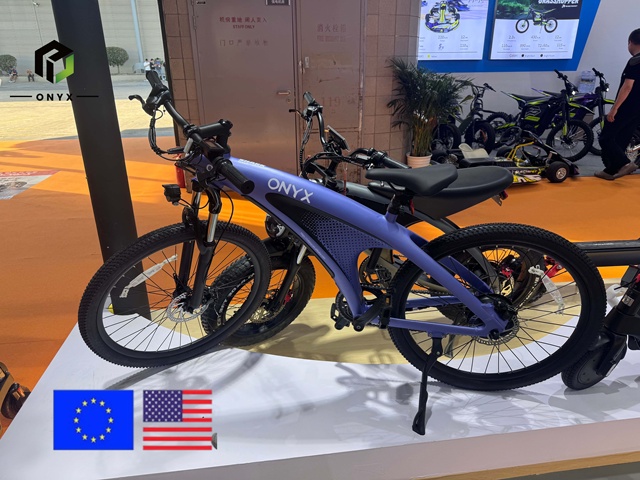ONYX US EU Version Aluminum Alloy Brushless Electric Bike 48V Lithium Battery Dual Disc Lightweight 9-Speed Mountain E Bike