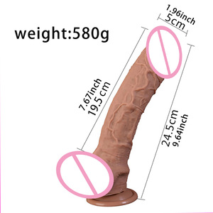 Lootee <span class=keywords><strong>Rocket</strong></span> <span class=keywords><strong>Raccoon</strong></span> Dildo en silicone réaliste à prépuce coulissant, écologique, sans odeur, épais, pour masturbation, jouet sexuel - Product Image 6