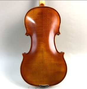 Viola de madera maciza personalizada para estudiantes pintada sólida con precio barato cara de abeto arqueada de madera de Brasil parte posterior/lateral de arce - Product Image 4