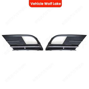 Bezel de phare antibrouillard pour Volkswagen Jetta 2015-2019, garniture de pare-chocs avant en ABS - Product Image 5