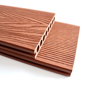 Venta caliente impermeable fácil instalación Wpc decking al aire libre wpc <span class=keywords><strong>pisos</strong></span> de madera y plástico compuesto decking tablones - Product Image 4