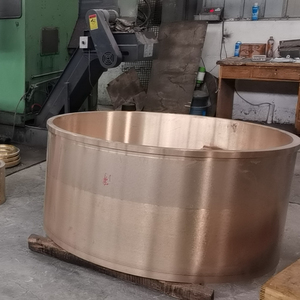 High Quality C95200 Bronze Bushing Steel Sleeve Casting Processed with High Quality Copper for Perforated Bronze Bushing - Product Image 4