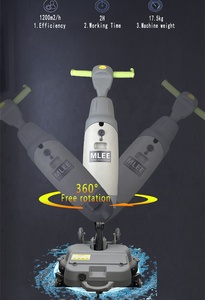 MLEE100H Lithium Battery Dual Brush Compact Automatic House Keeping <b>Floor</b> Scrubber <b>Machine</b> Scrubber <b>Machine</b> <b>Floor</b> Battery Automa - Product Image 4