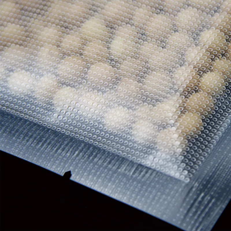 High Quality Grain Seal Texture Vacuum Packing Pouch Food Packaging Bags Vacuum sealer bag