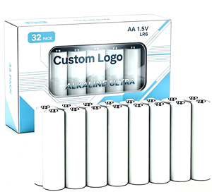 Batterie <span class=keywords><strong>AA</strong></span> 1.5V Alcaline, Batterie <span class=keywords><strong>AA</strong></span> <span class=keywords><strong>a</strong></span> Lunga Durata LR6 per Dispositivi Domestici e da Ufficio - Product Image 1