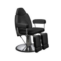 Fauteuil de pédicure hydraulique inclinable, pliable et réglable, pivotant à 360°, multifonctionnel, pour salon de coiffure et soins des ongles et des pieds