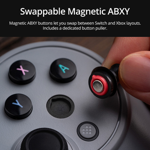 8BitDo Pro 3 Bluetooth Gamepad Wireless Gaming <strong>Controller</strong> for Switch 1/<strong>2</strong>, Windows, Apple, with TMR Joysticks Swappable <strong>Button</strong> - Product Image 3