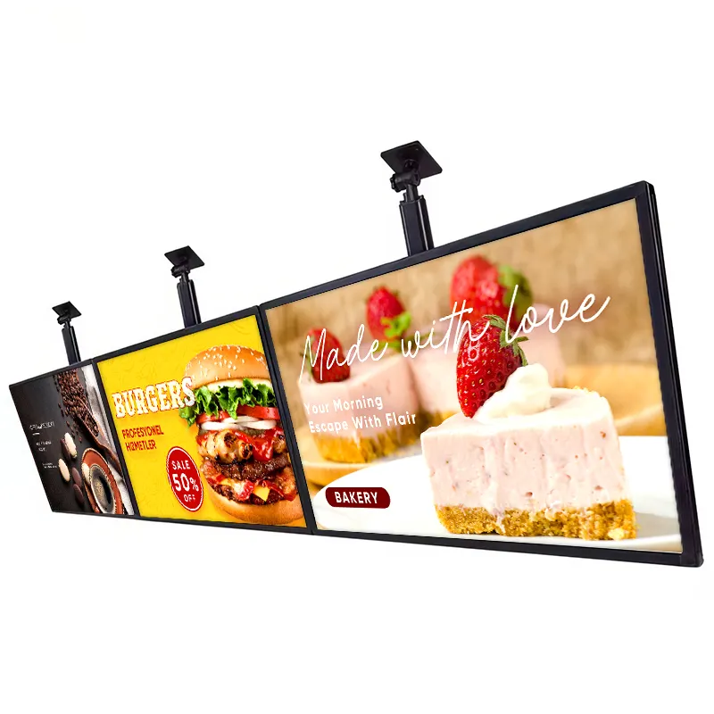 Thin Led Photo Frame Light Box Advertising Poster Display Slim Crystal Light box