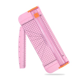 Taglierina Portatile <span class=keywords><strong>A4</strong></span> Fai-da-te, Mini Taglierina per Carta in Plastica Sicura da 12 Pollici, Alta Efficienza, Taglio 0,1mm, per Ufficio, Scuola, Documenti, Foto - Product Image 3
