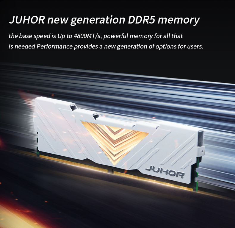 JUHOR DDR5 16GB 4800mhz PC Ram Memory Module with Stock Status