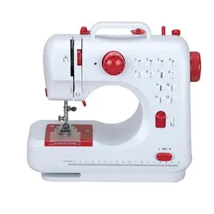 QK-505 macchina da cucire elettrica a punto annodato a due fili per uso domestico per attrezzature fai da te maquina de coser