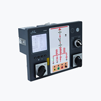 Dispositivo de Control Inteligente para Unidades de Anillo de Distribución EASTSONG ES505E, 12 Sensores Inalámbricos, Medidor de Potencia Clase 0.5S, RS485, Pantalla LCD, Función de Simulación